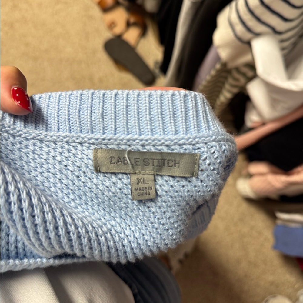 Cable Stitch Sweater - Picture 2 of 3